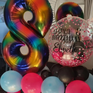 large stack with bubble on 8