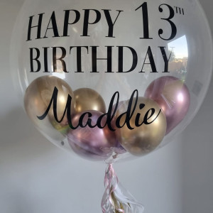 Maddie bubble